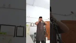 Adzan dzuhur di mesjid al muqarabbun kompleks perumahan tumbuh mandonga kendari Sulawesi tenggara