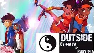 Ky/Maya & Rudy/Mia | outside.