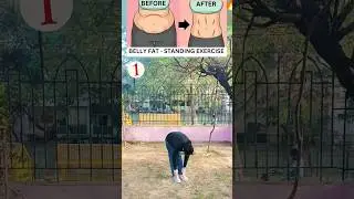Standing Exercise for Belly Fatloss 🔥💯#shorts #belly #tummy #motivation #exercise #workout