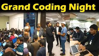 Grand Coding Night | Saylani IT Park | Zaitoon Ashraf IT Park | Free IT Courses | Shah Faizan Vlog