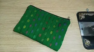 How to make fabric mobile purse at home