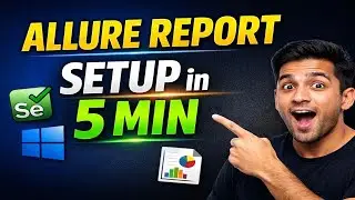 How to Download & Install Allure Report on Windows | Selenium TestNG Maven(2025)|Selenium Automation