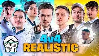 ON S'AFFRONTE en 4V4 REALISTIC - Solary Night ft. @KyzenFN