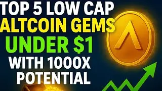 &ldquo;Top 5 Low Cap Altcoin Gems Under $1 to Buy Now | Hidden Crypto Picks with 1000&times; Potential (2025)&rdquo;