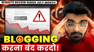 Free Blog Review In Hindi 🔥| Free Blog Review And Consultation Part - 20 🔥 Blogging In 2026 & Beyond