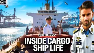 In the game, you load goods from the ship onto trucks and transport them to the city.
