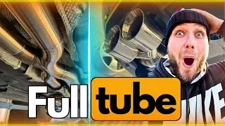 JE MONTE UN ECHAPPEMENT FULL TUBE SUR MA DODGE CHALLENGER 😳😱 LES GENS P&Egrave;TE UN CABLE 😂
