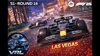 F1 25 LIVE | Average Joe&rsquo;s Sim Racing &ndash; Season 1 Round 16 | Las Vegas GP