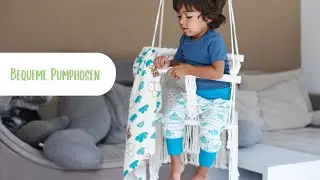 Nachhaltige Pumphosen aus 100% Bio-Baumwolle f&uuml;r dein Baby | Windelb&auml;r