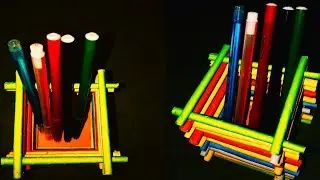 How to make pen stand 2020 | Easy Tutorial on How to Make Pen Stand with Paper | Kader art and craft