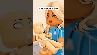 The BLIND GIRL Abandoned by Her EVIL MOM...but then! 🤚 #roblox #shorts #berry