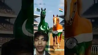 Pakistan 🇵🇰 India🇮🇳#shorts #funny #india #pakistan #ghoda