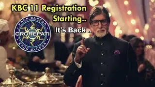KBC 11 Registration Starts 1st May 2019 with Question Answers