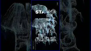 TouchDesigner | ParticlesGPU x Interactive Text Reveal Tutorial #touchdesigner #tutorial