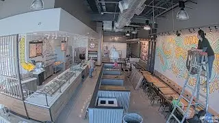 MOD Pizza Interior-Based 4K Time-Lapse Movie | iBEAM Construction Cameras