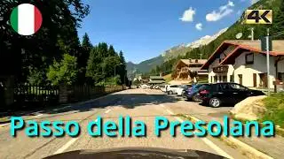 Driving through Presolana pass from Schilpario to Onore in Italian Alps | summer 2024 | 4K