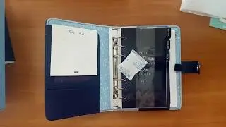 Acquaintance with planner Kikki.k Medium Blue/Знакомство с ежедневником Kikki.k