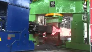 80MN Open Die Forging Press with Oilgear Drive & Control