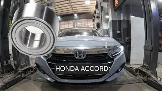como substituir o rolamento da roda dianteira .... honda accord 2008-2022