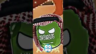 Top 6 Powerful Muslim Countries ☪️ #countryballs #globevibes #edit #shorts