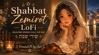 Shabbat Zemirot LoFi ✨ | Relaxing Jewish Chill Hip Hop (Study/Sleep/Calm) | שירי שבת