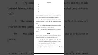 Format of Habeas Corpus Writ . Drafting of writ