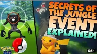 ZARUDE IN POK&Eacute;MON GO!! New Secrets of the Jungle Event EXPLAINED
