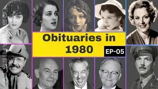Celebrity Obituaries Famous Stars Who Died in 1980 Part 05 OBITUARIES TV #memories #deathstory