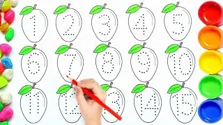 Обучение счету для детей | Научитесь считать от 1 до 15 легко и весело