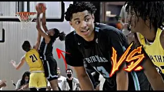 Team Thad vs Nightrydas Was MUST SEE TV! Nasty Poster & Ankle Breaker! | Full Game Highlights EYBL