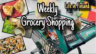 Weekly Grocery Shopping 🛒 | Life in Finland | Finlandවල අපි 🇱🇰🇫🇮