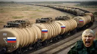 2 minutes ago! Russia's entire fuel supply to North Korea was blown up by Ukraine - Arma 3
