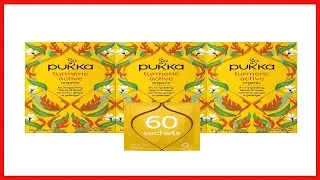 Great product -  Pukka Organic Tea Bags, Turmeric Active Herbal Tea with Ginger and Galangal, Perfec