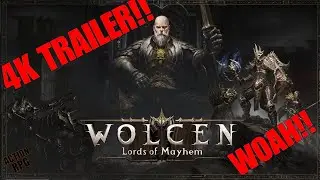 4K TRAILER! WOLCEN: LORDS OF MAYHEM!! WOAH!!!