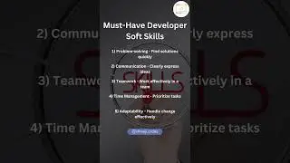 Most important skills for Developers #skills #professionaldevelopment #growth #developer #softskills