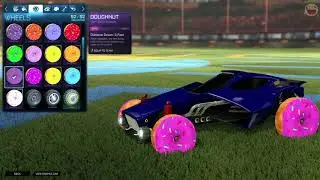 Rocket League Every Painted item in the Spring Fever Crate