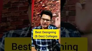 Top 5 Designing Colleges in India 🔥🔥 | Best B.design Colleges in india ☑️  | #shorts