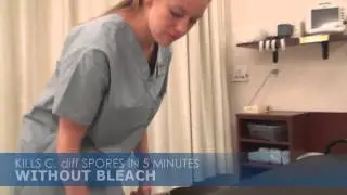 The First Sporicidal Disinfectant Available