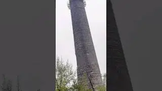 Демонтаж трубы #nikarakezh #демонтаж #разрушение #падение #труба #демонтажтрубы