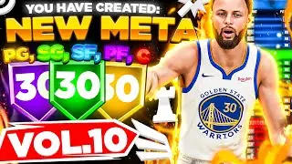*NEW META* 3PT PLAYMAKER BUILD ON NBA 2K21! BEST GUARD BUILD! VOL. 10