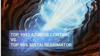 Top 1092 Azorius Control vs Top 98% Sultai Self Mill | Standard | Mythic Rank | MTG Arena