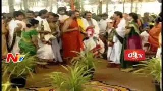 Chinna Jeeyar Swamiji Attends KCR's Ayutha Chandi Yagam | 3rd Day Live | NTV