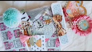 Loaded Envelope Swap w/Paperdrama: Parisian Theme