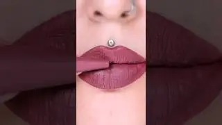 Would you wear this shade? Using Nyx Cosmetics Lip lingerie XXL matte liquid 💄 