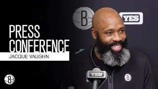 Jacque Vaughn | Post-Game Press Conference | Brooklyn Nets vs. Orlando Magic