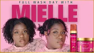 ПОЛНАЯ программа мытья для натуральных волос | Продукция Mielle Organics