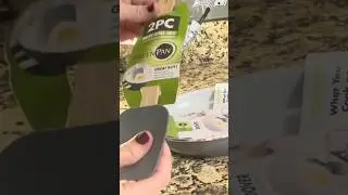 The Original Green Pan Product Review by a Crappy Cook!😂#productreview #frypan #shorts