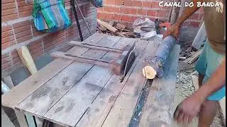 Abrindo Madeiras Pequiá e Birro Preto - Canal do Banda