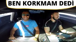 İLK DEFA TÜRK ARABAMA BİNDİ.. (HİÇ KORKMADI :D)