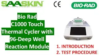 BioRad C1000 Touch Thermal Cycler with 96-Deep Well Reaction Module | Catalog No - #1851197 |
